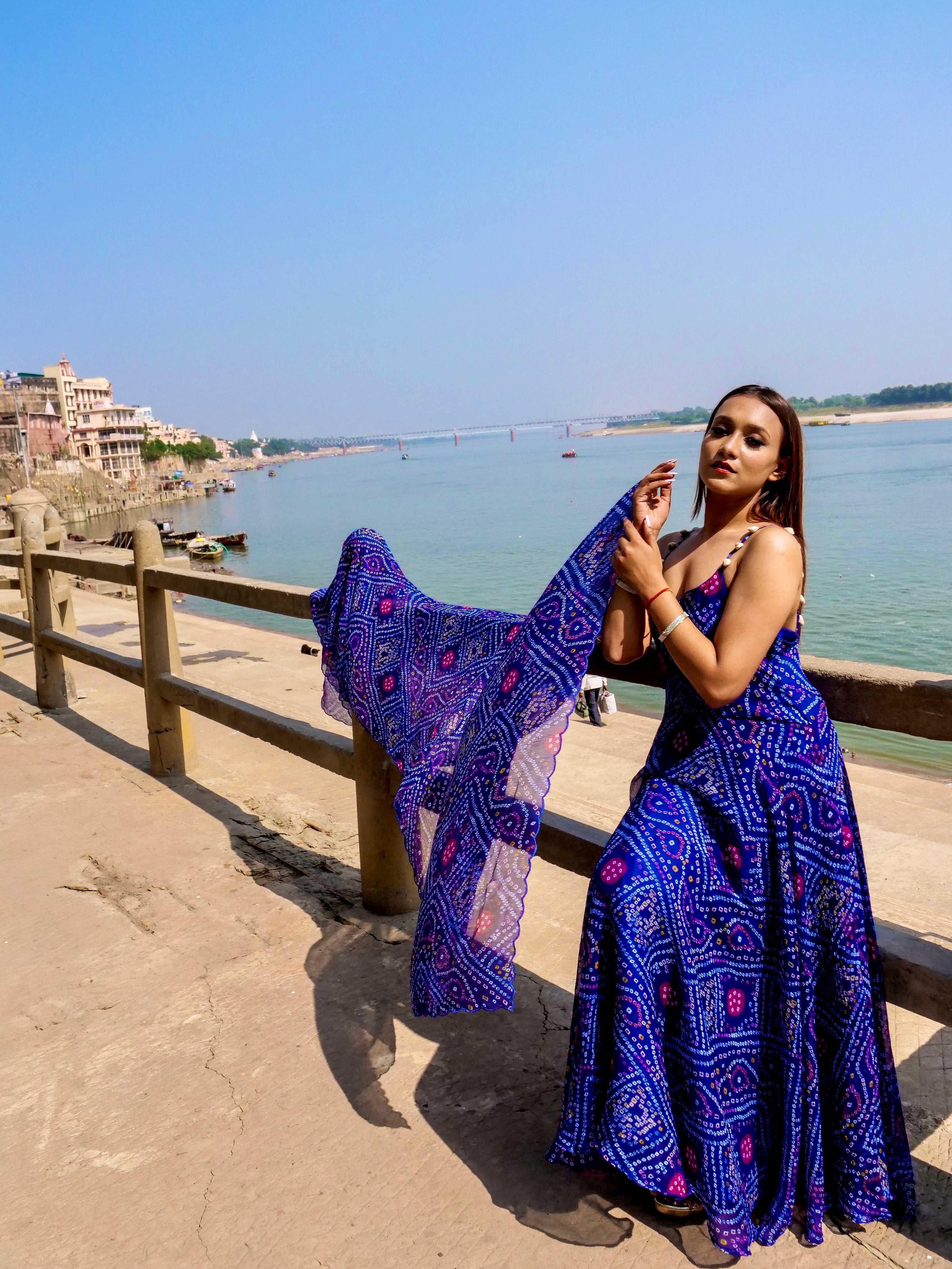 Image of Ishani anarkali set