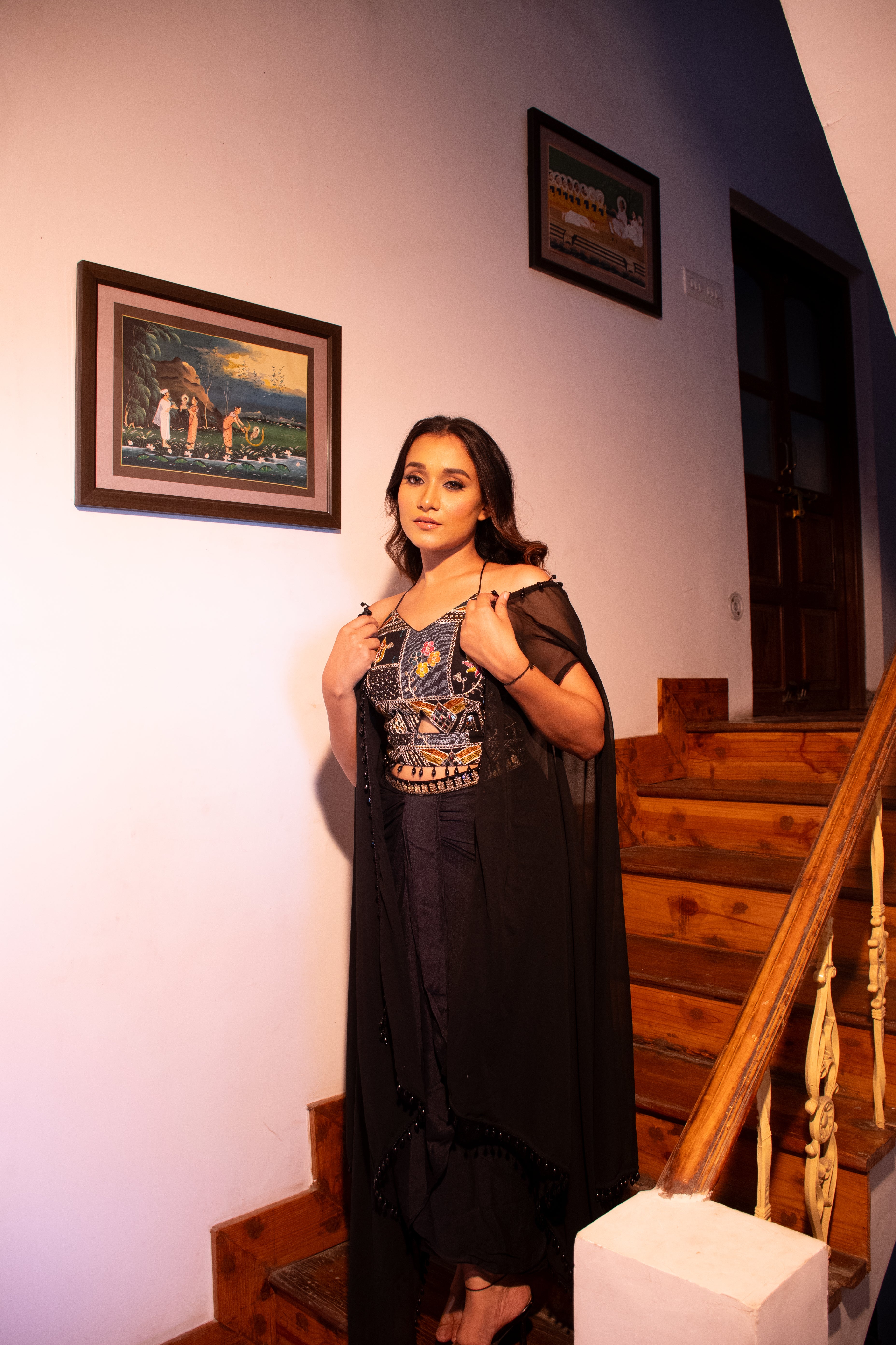 Image of SHREYA Dhoti Set