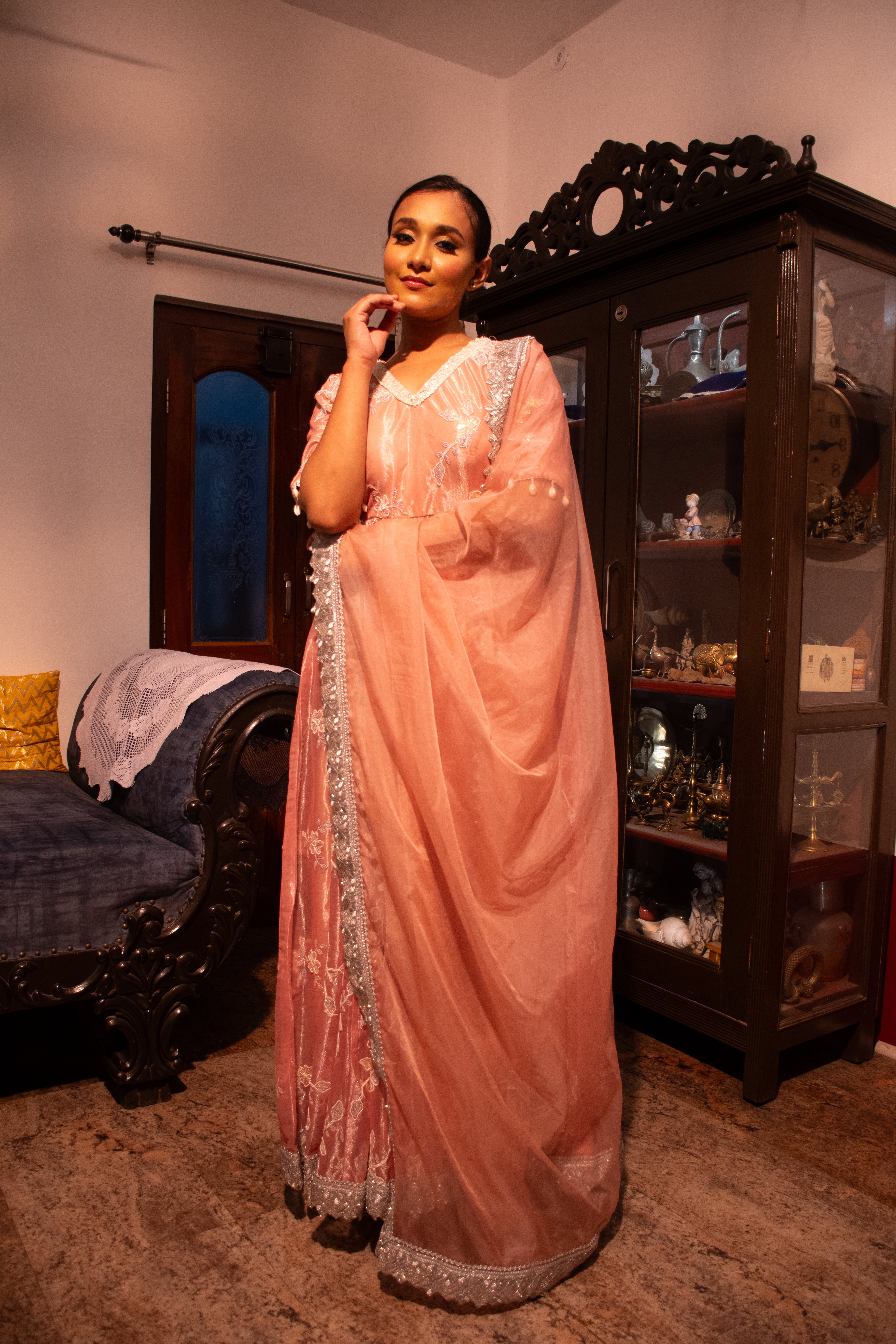 Ekta anarkali set