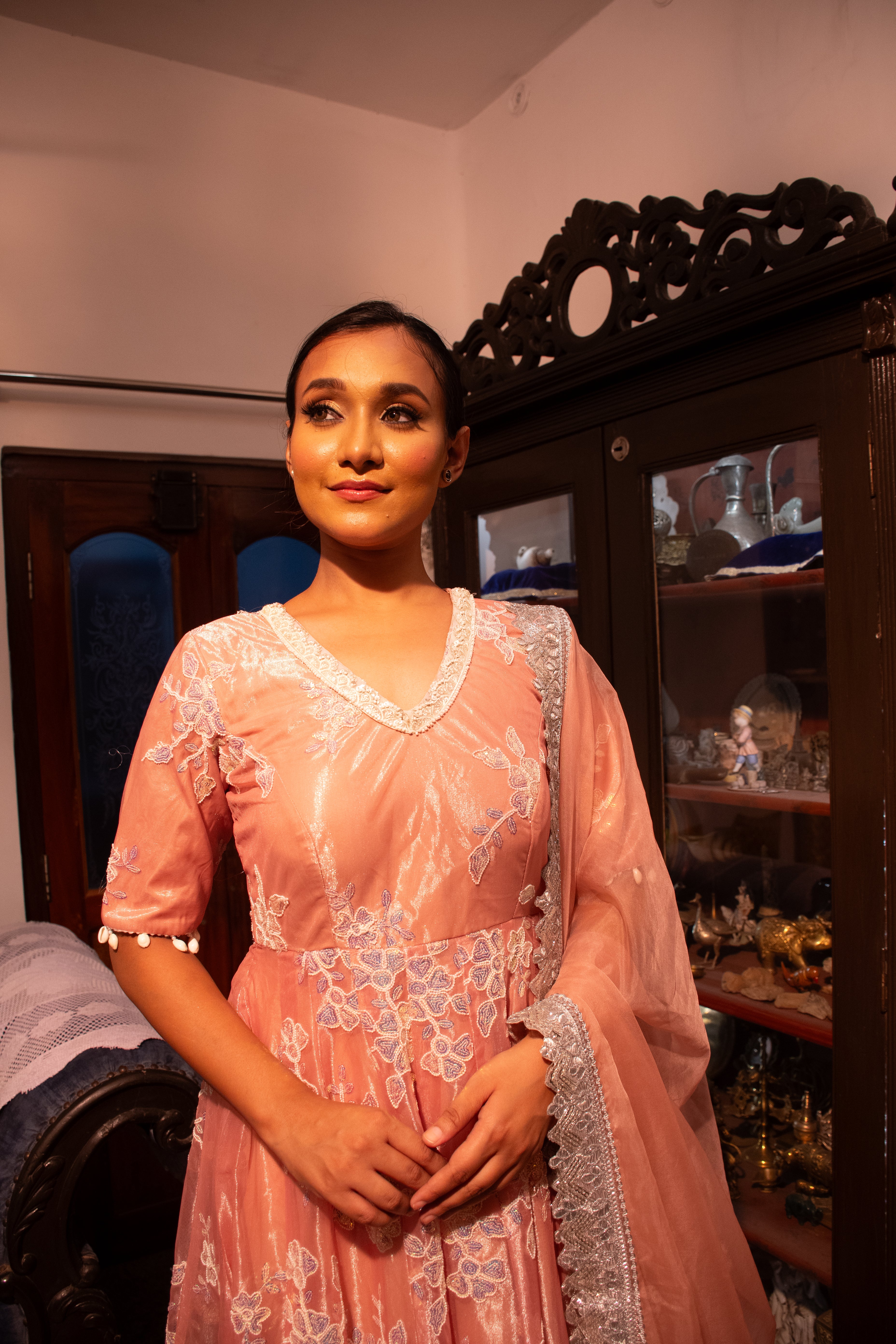 Ekta anarkali set