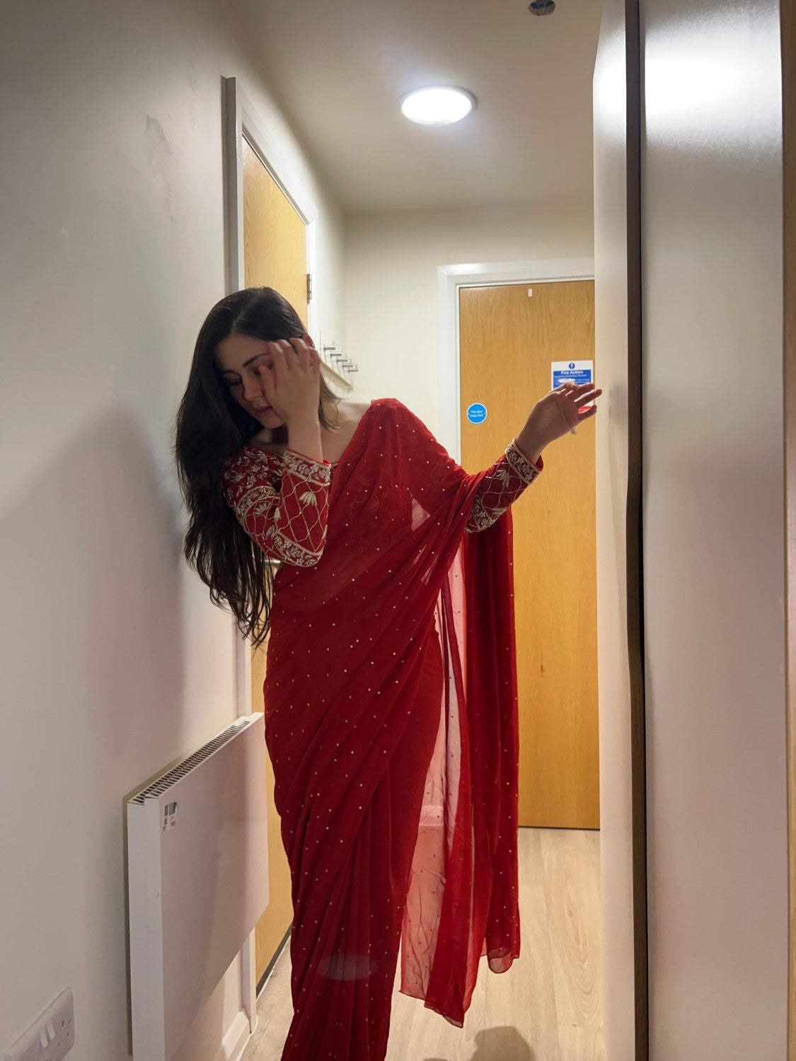 Raktanjali Saree