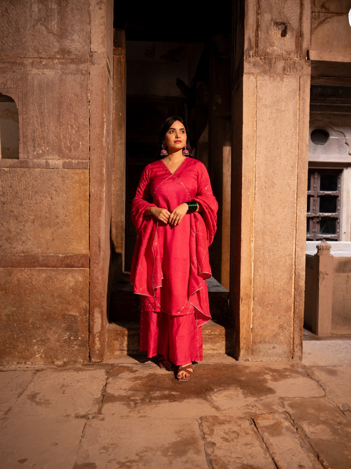 Image of Neerja Palazzo Set