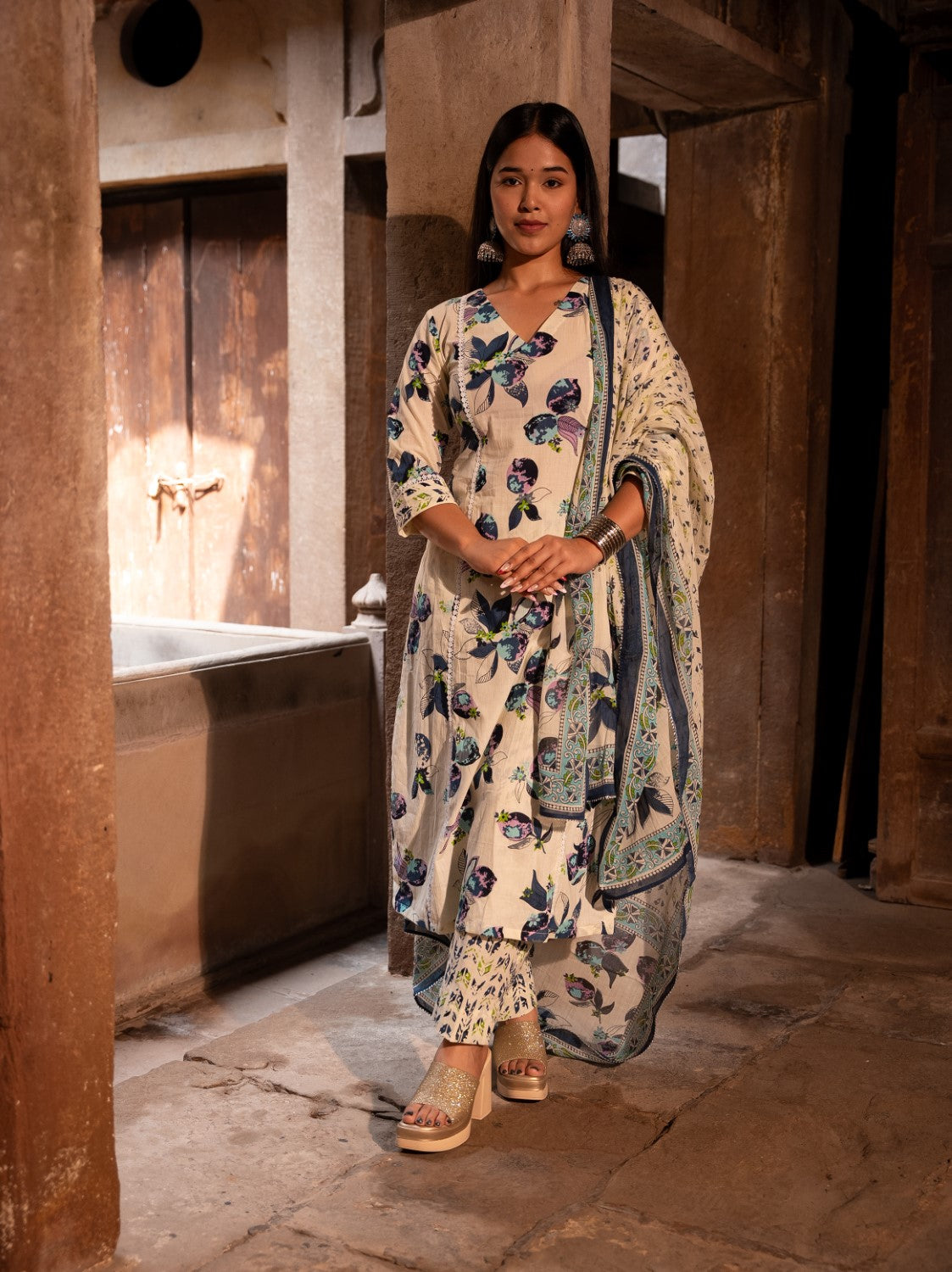 Image of Fulwari Kurta Set