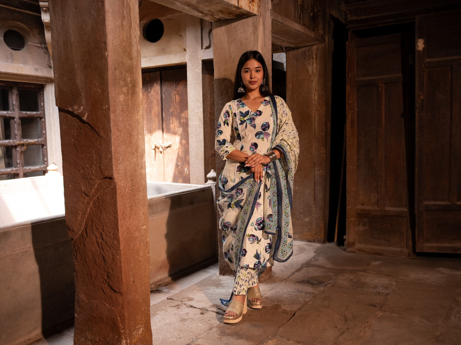 Image of Fulwari Kurta Set