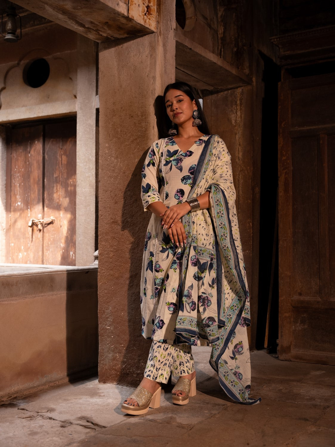 Fulwari Kurta Set