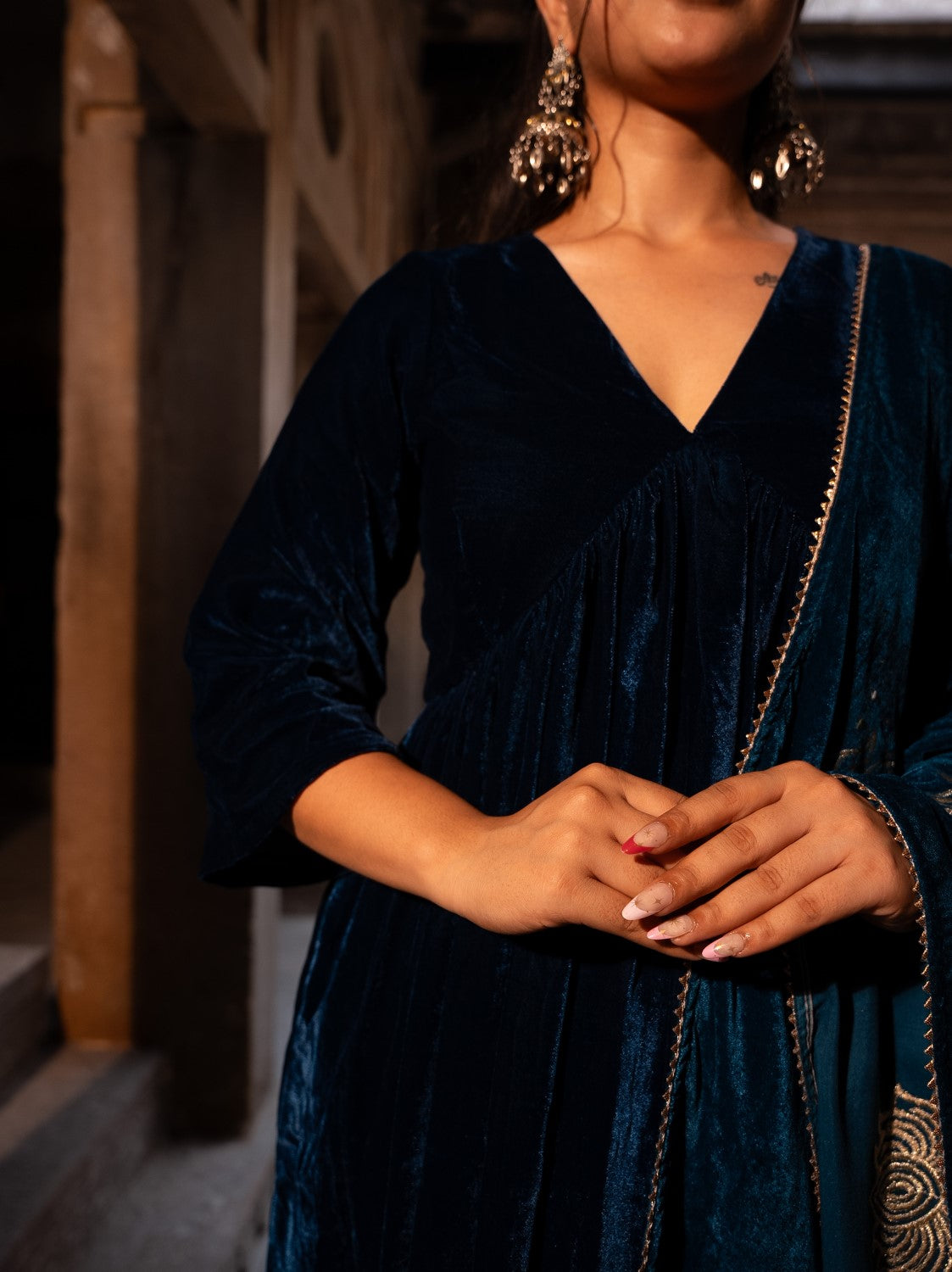 Iraah Velvet Set