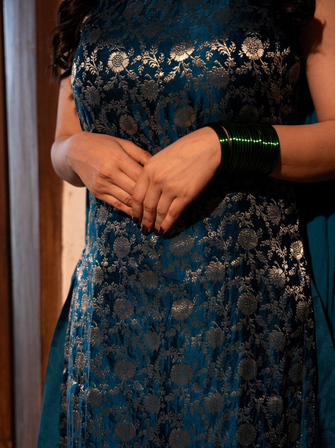 Image of Kriti Chanderi Set