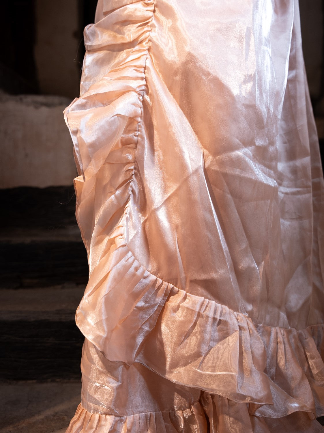 Sidhi Ruffle Saree