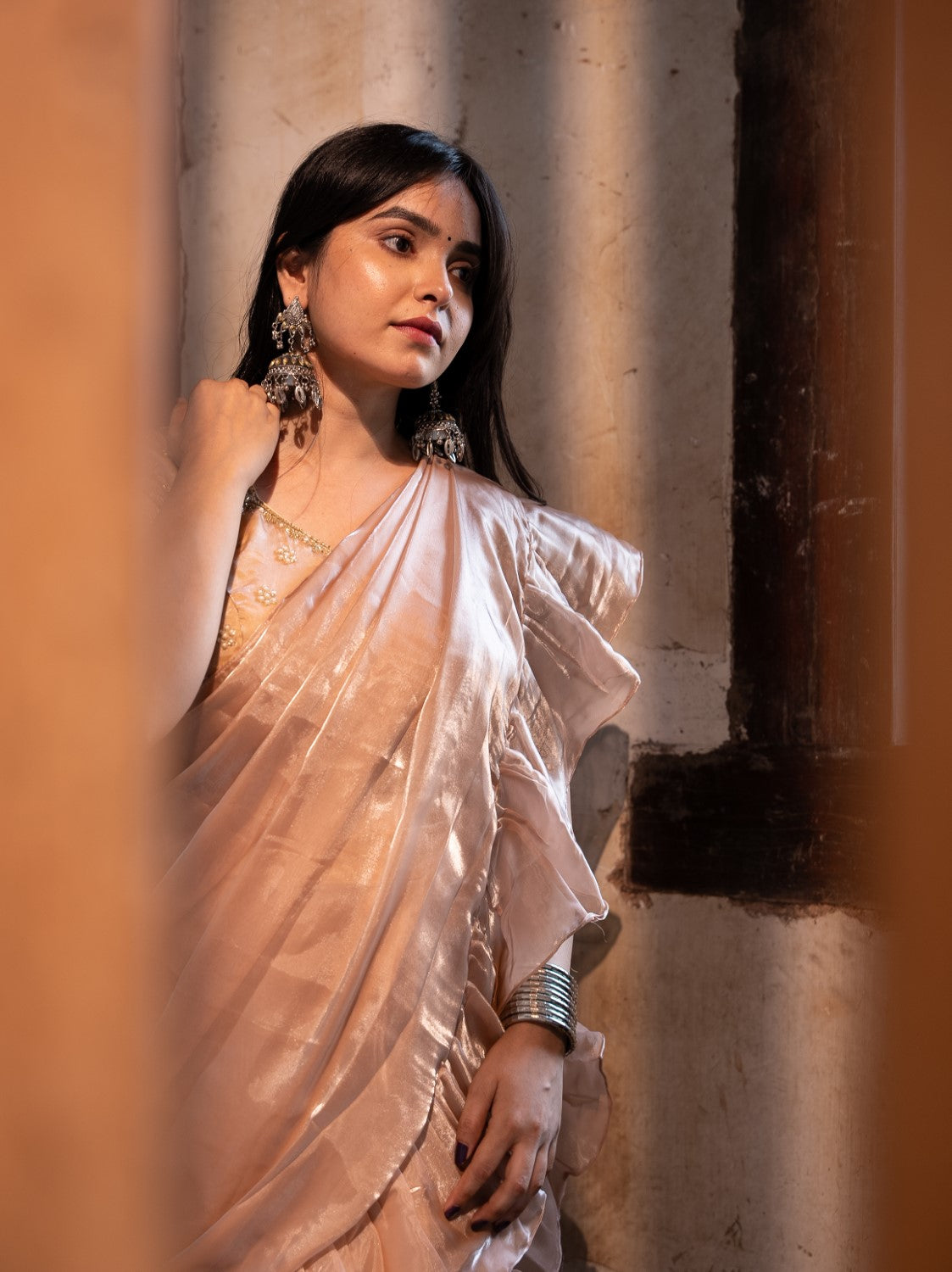 Image of Sidhi Ruffle Saree