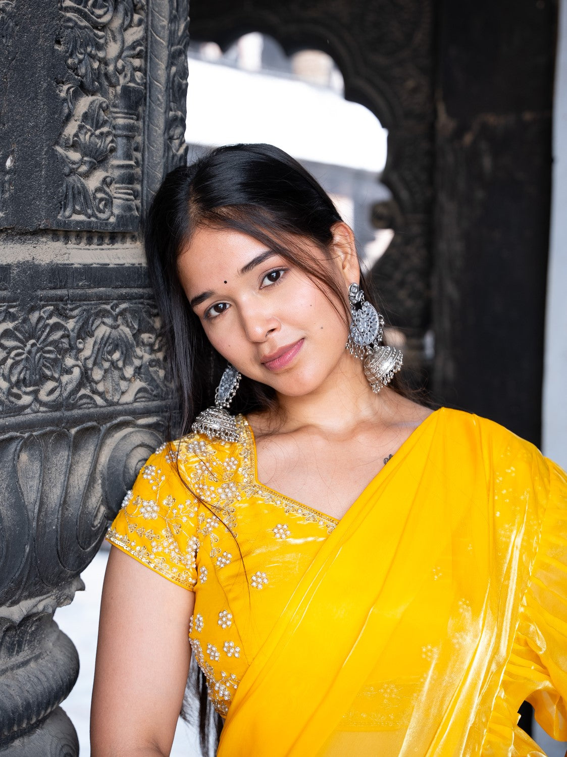 Ridhi Ruffle Saree