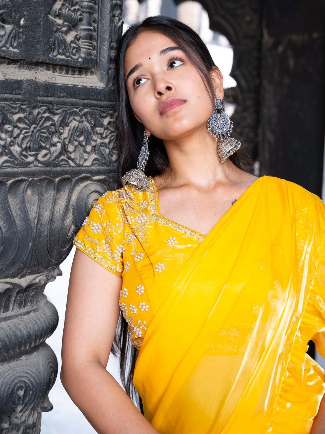 Image of Ridhi Ruffle Saree