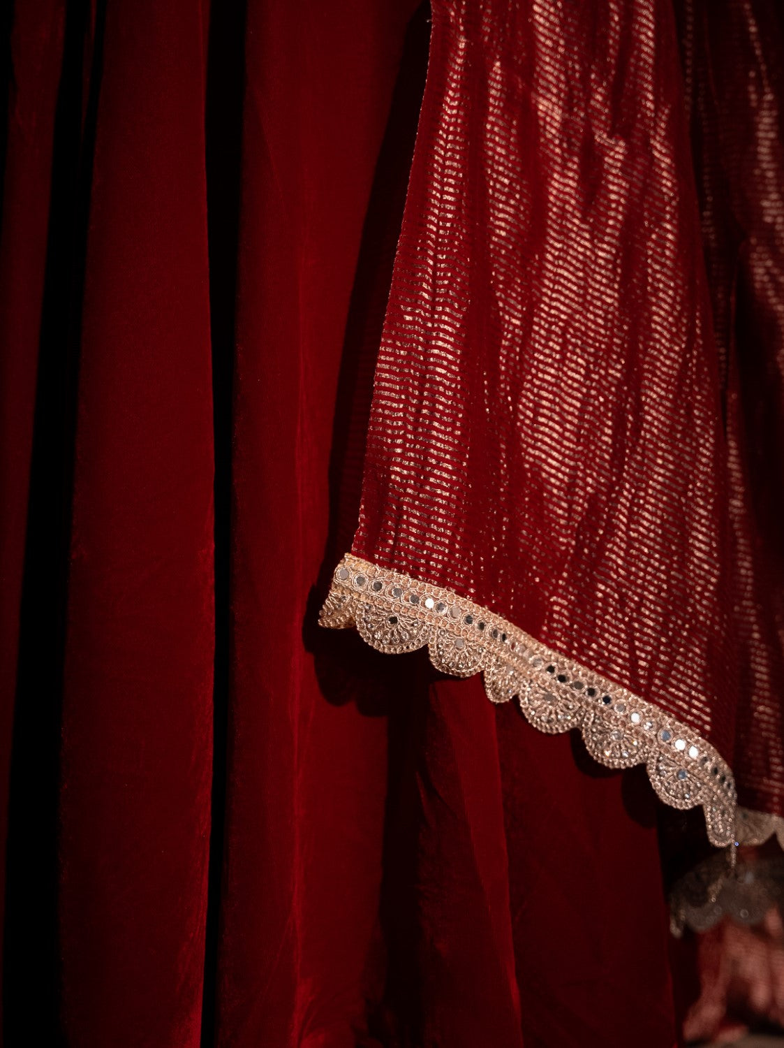 Zarqa Velvet Anarkali