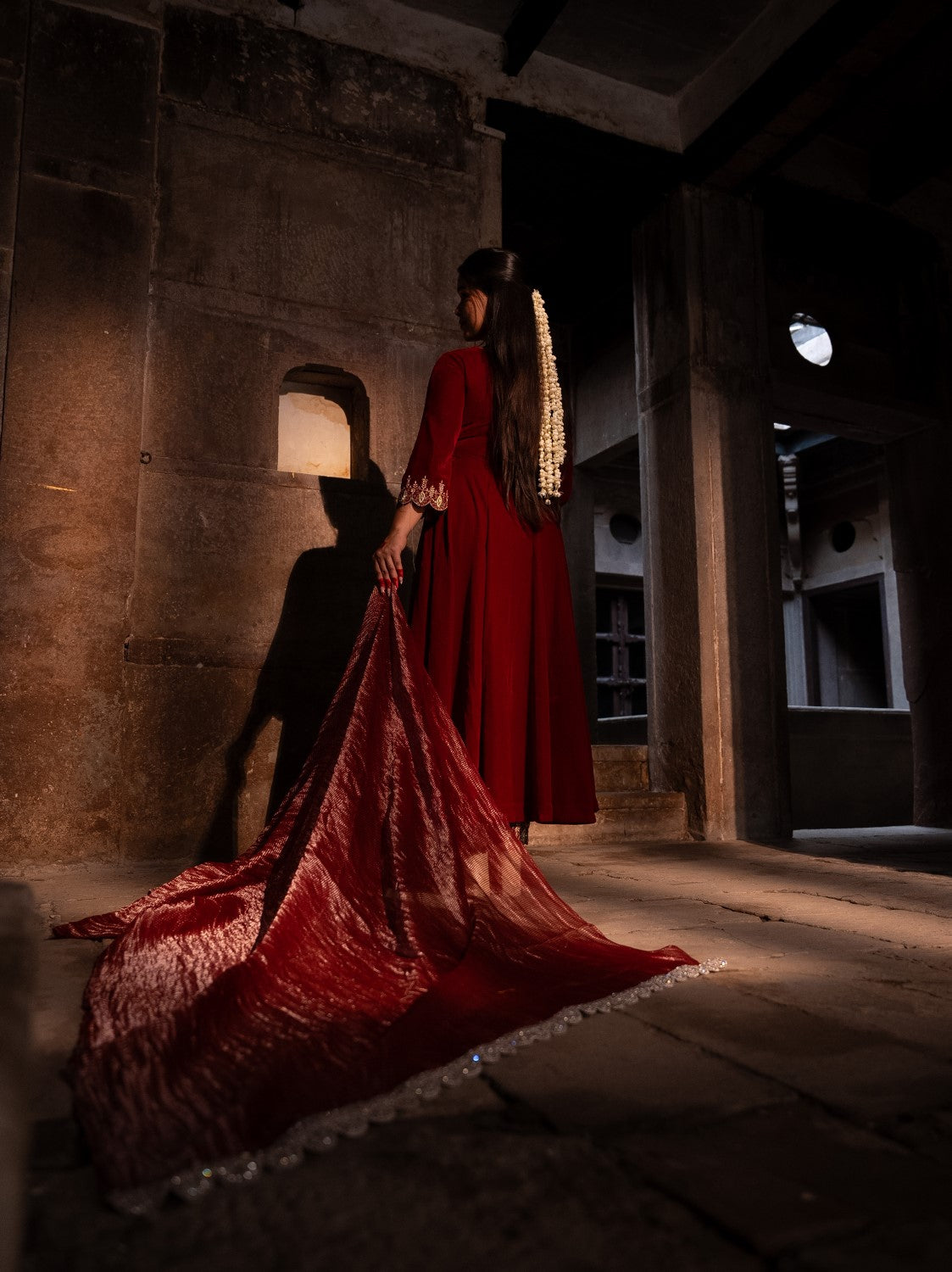 Image of Zarqa Velvet Anarkali
