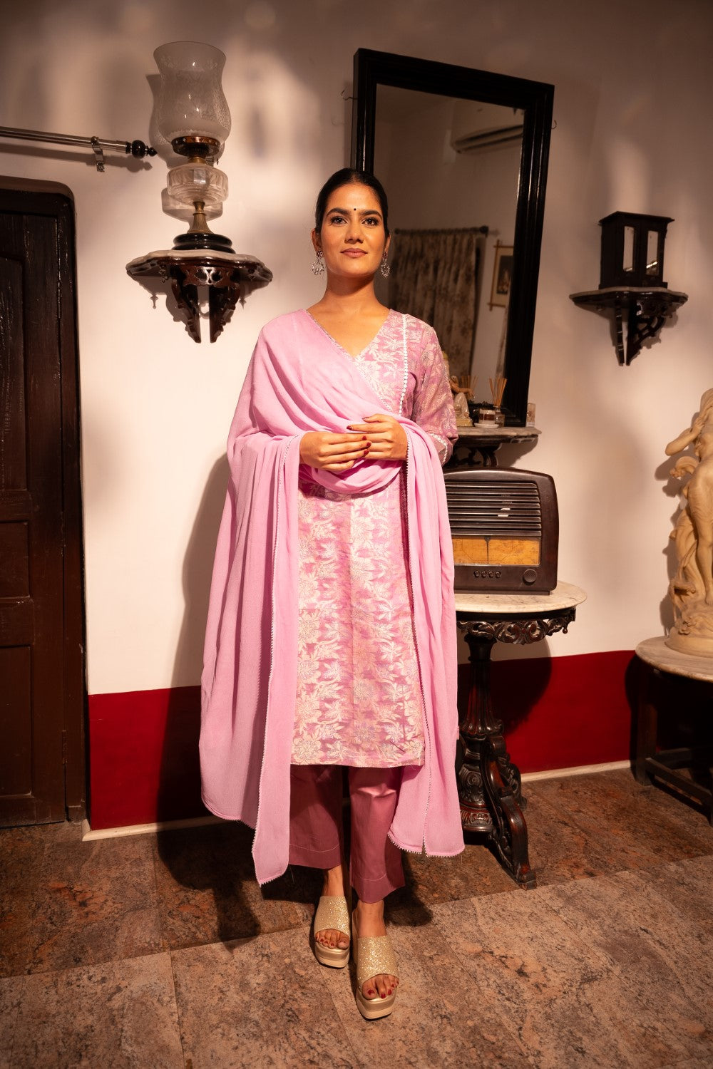 Durvi Chanderi Set