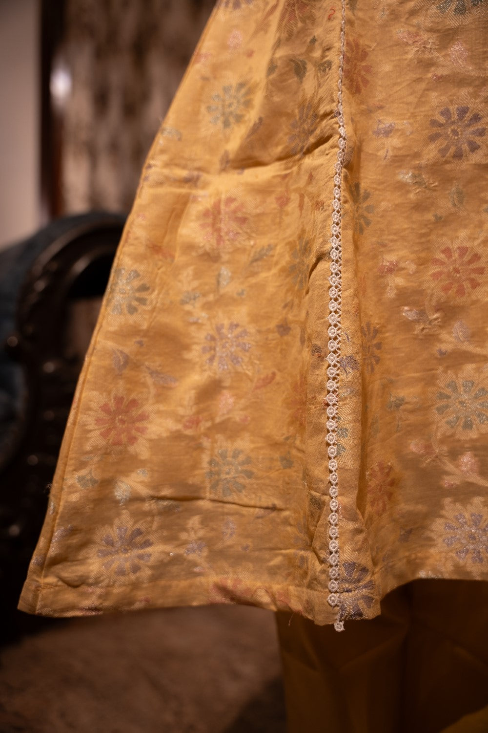 Image of Saanvi Chanderi Kurta