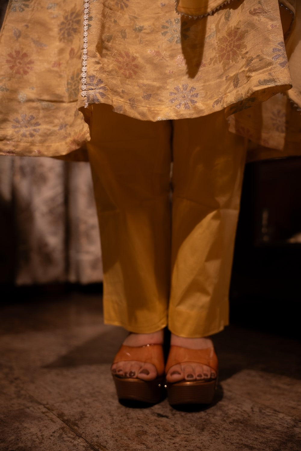 Saanvi Chanderi Kurta
