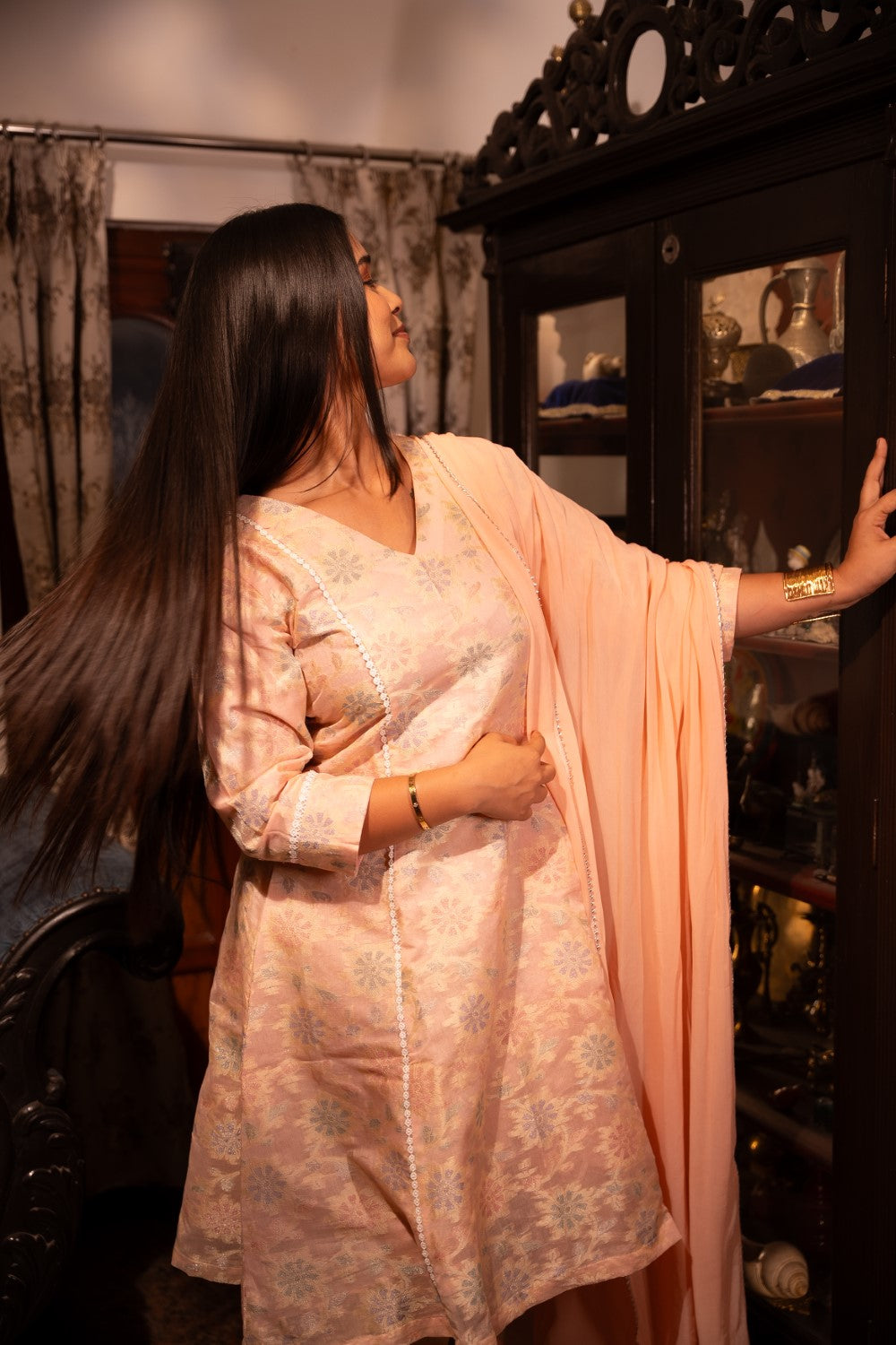 Image of Vritika Chanderi Set