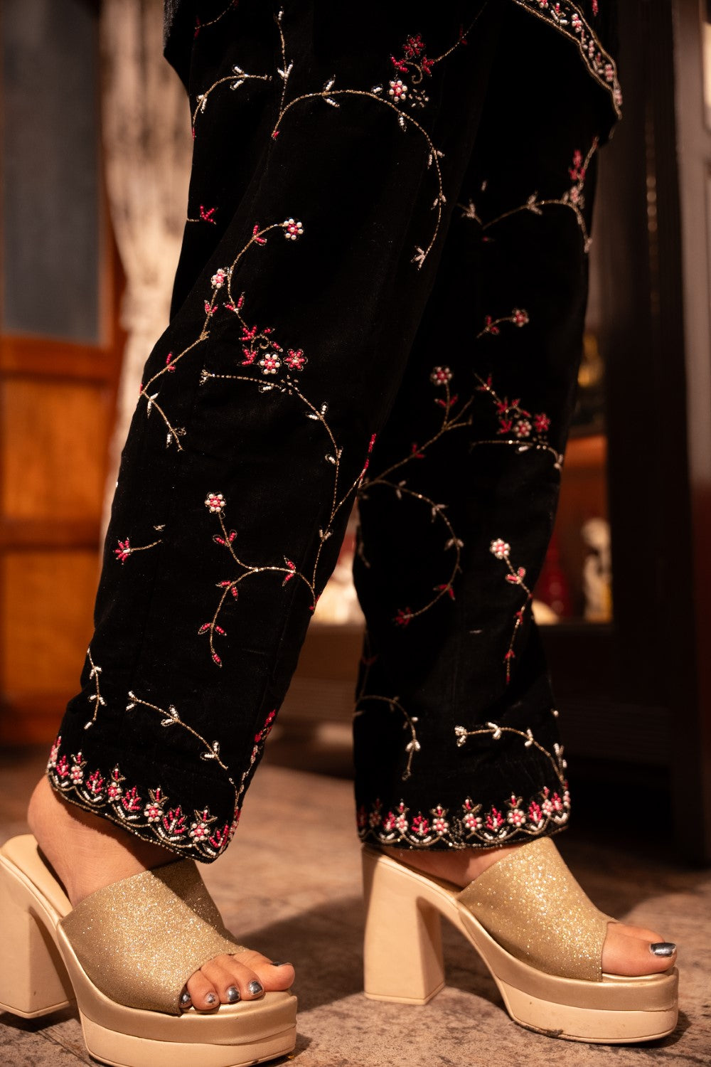 Tisha Velvet Suit