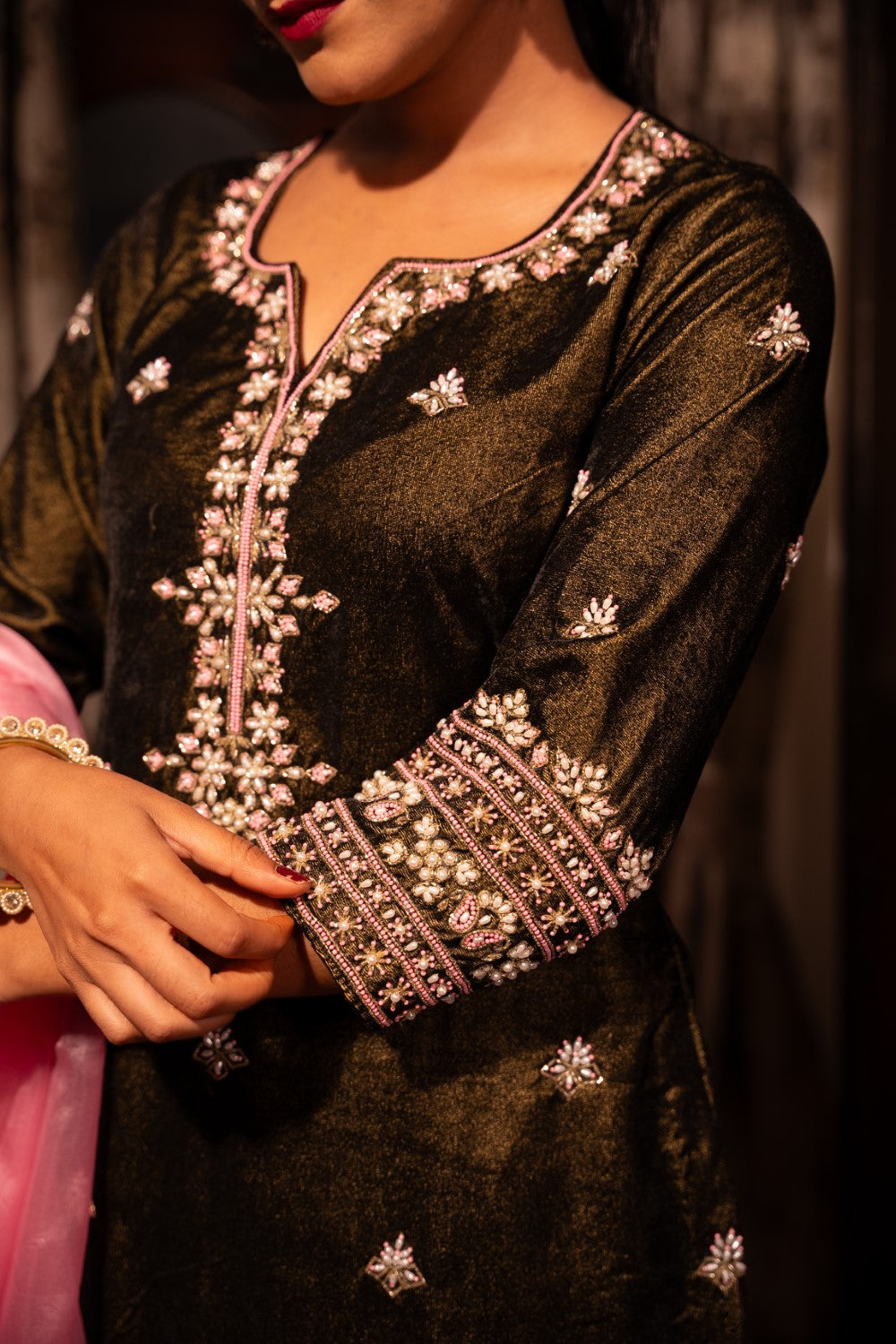 Image of Nira Velvet Suit