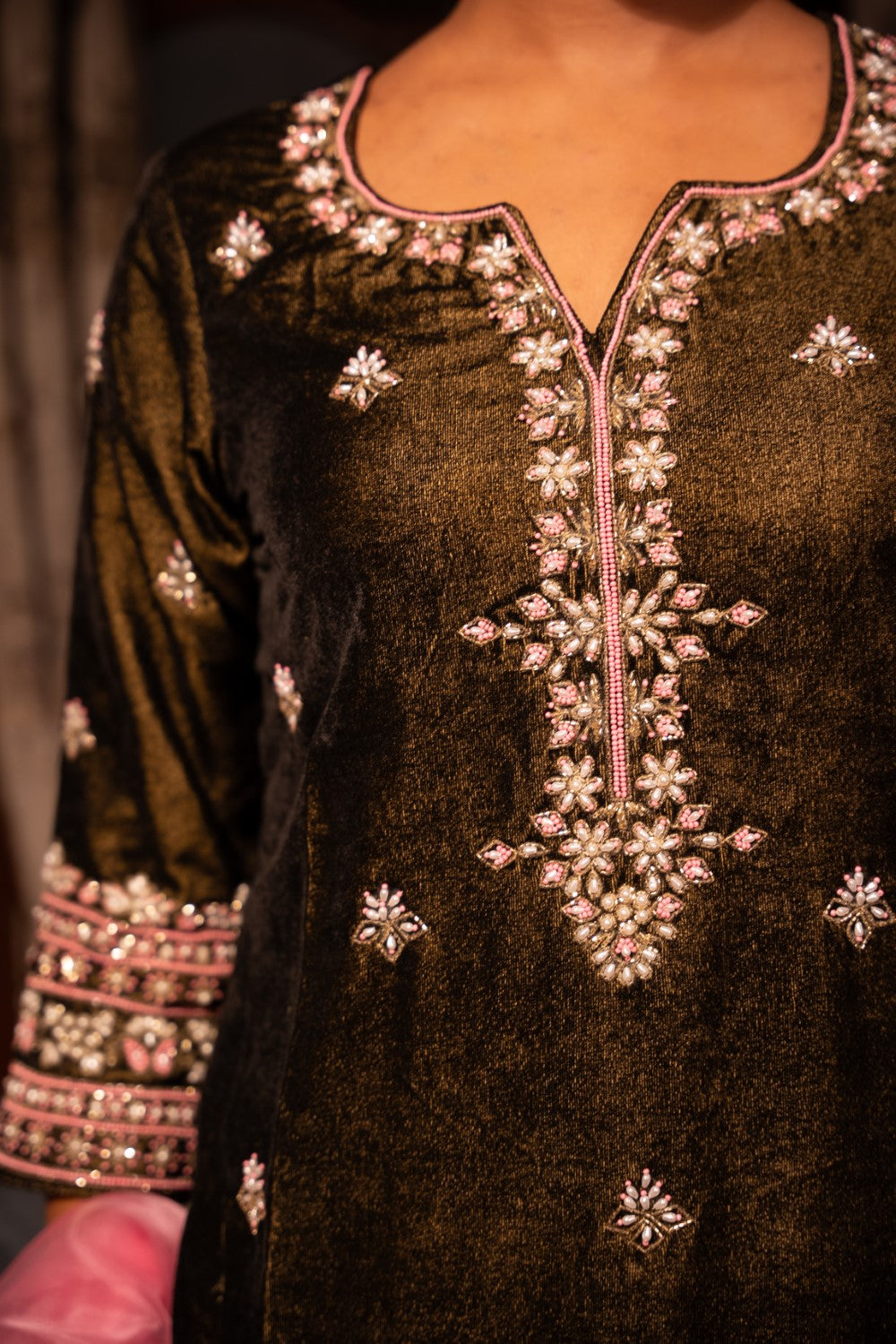 Image of Nira Velvet Suit