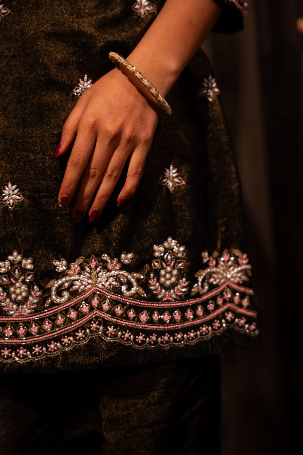 Image of Nira Velvet Suit