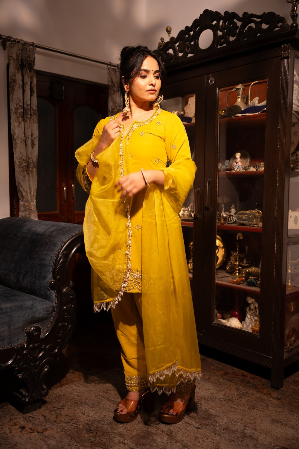 Image of Reya Velvet Suit