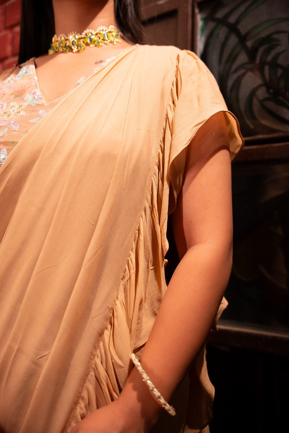 Aria Georgette Saree