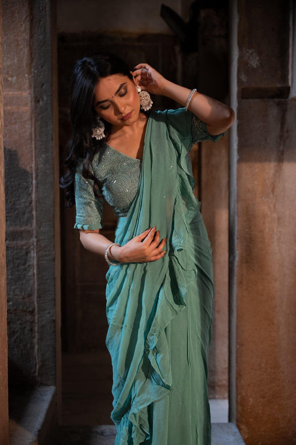 Image of Jiva Ruffle Set