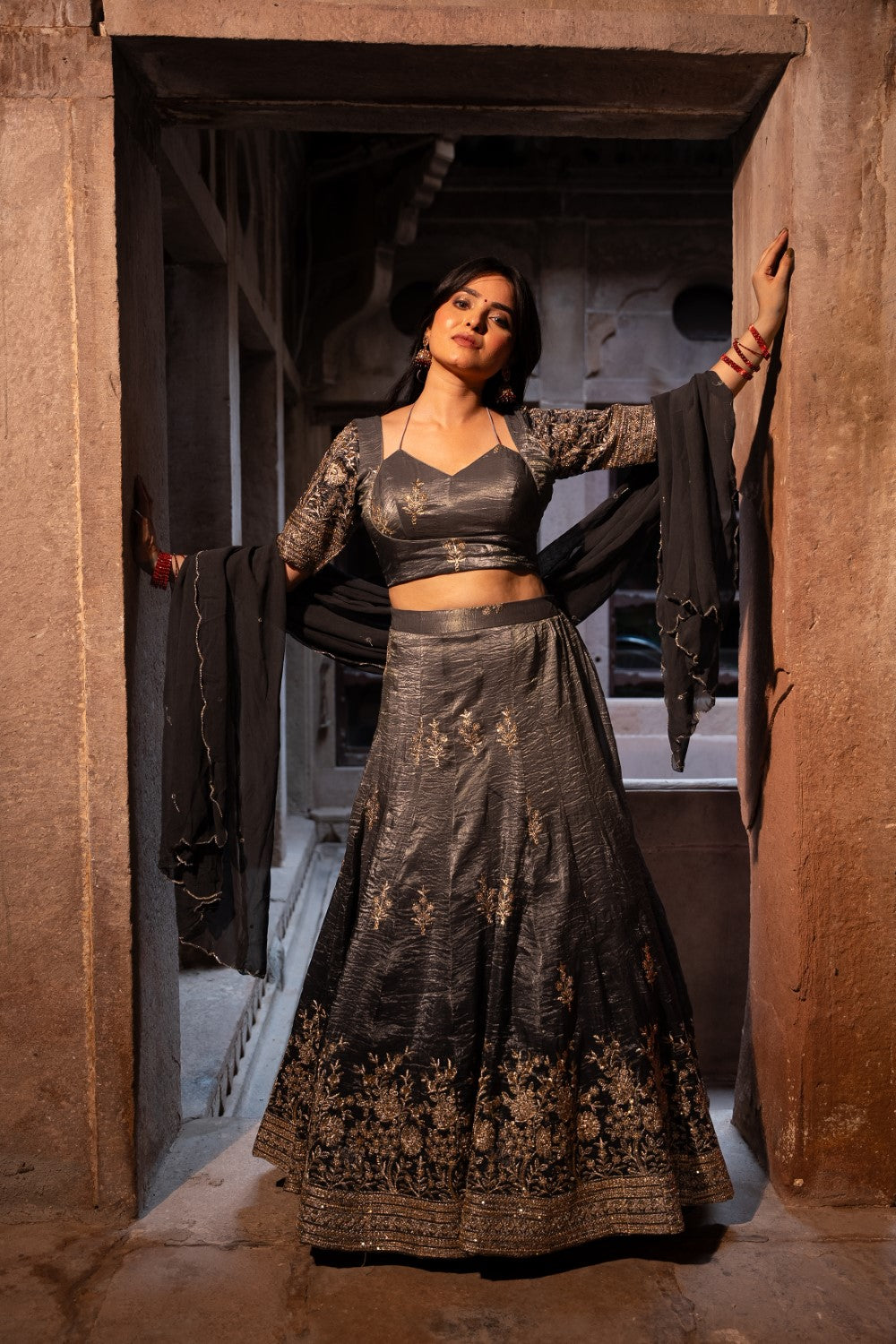 Veda Lehenga Set