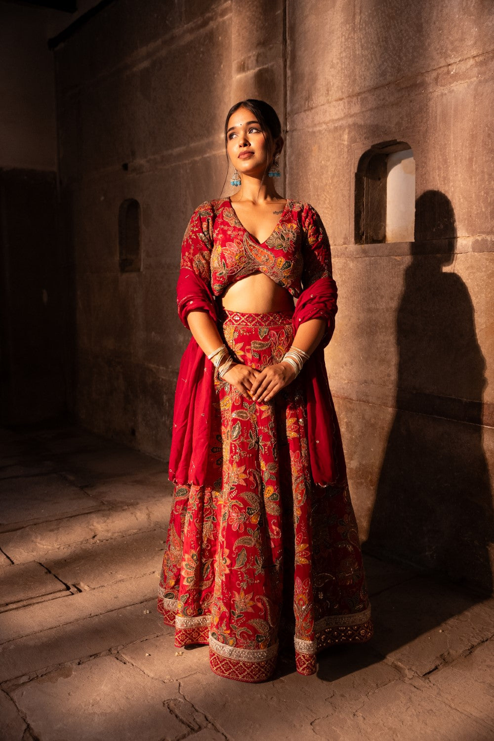 Image of Lila Lehenga