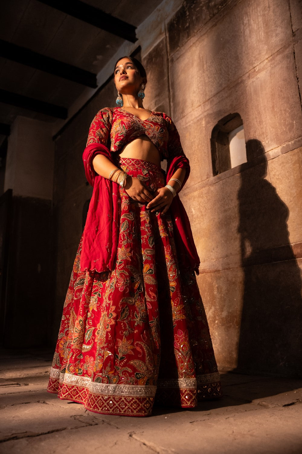 Lila Lehenga
