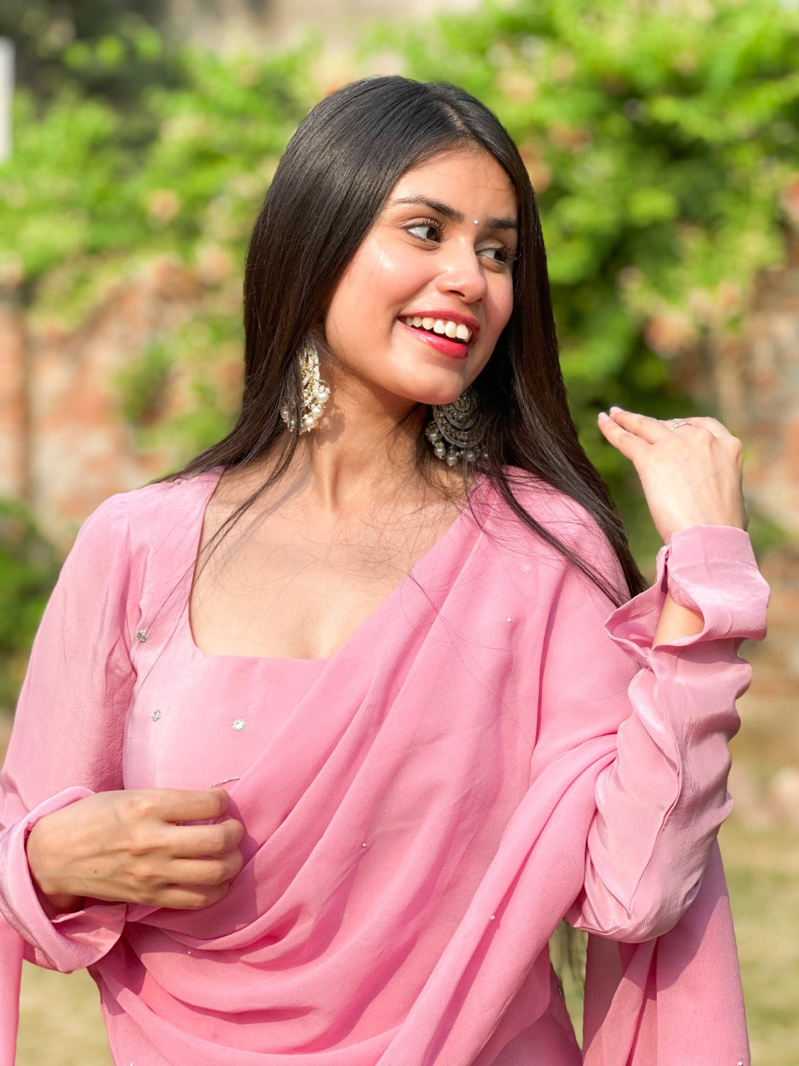 Image of Gulabi Patiala Suit Set