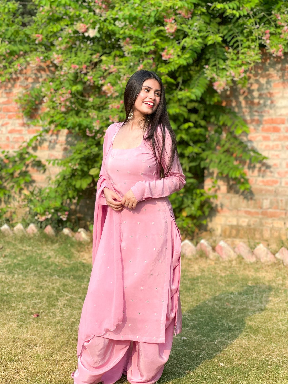 Image of Gulabi Patiala Suit Set