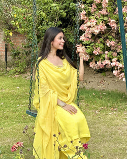 Image of Basanti Patiala Suit