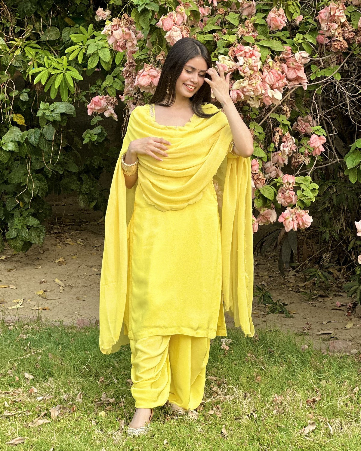 Image of Basanti Patiala Suit